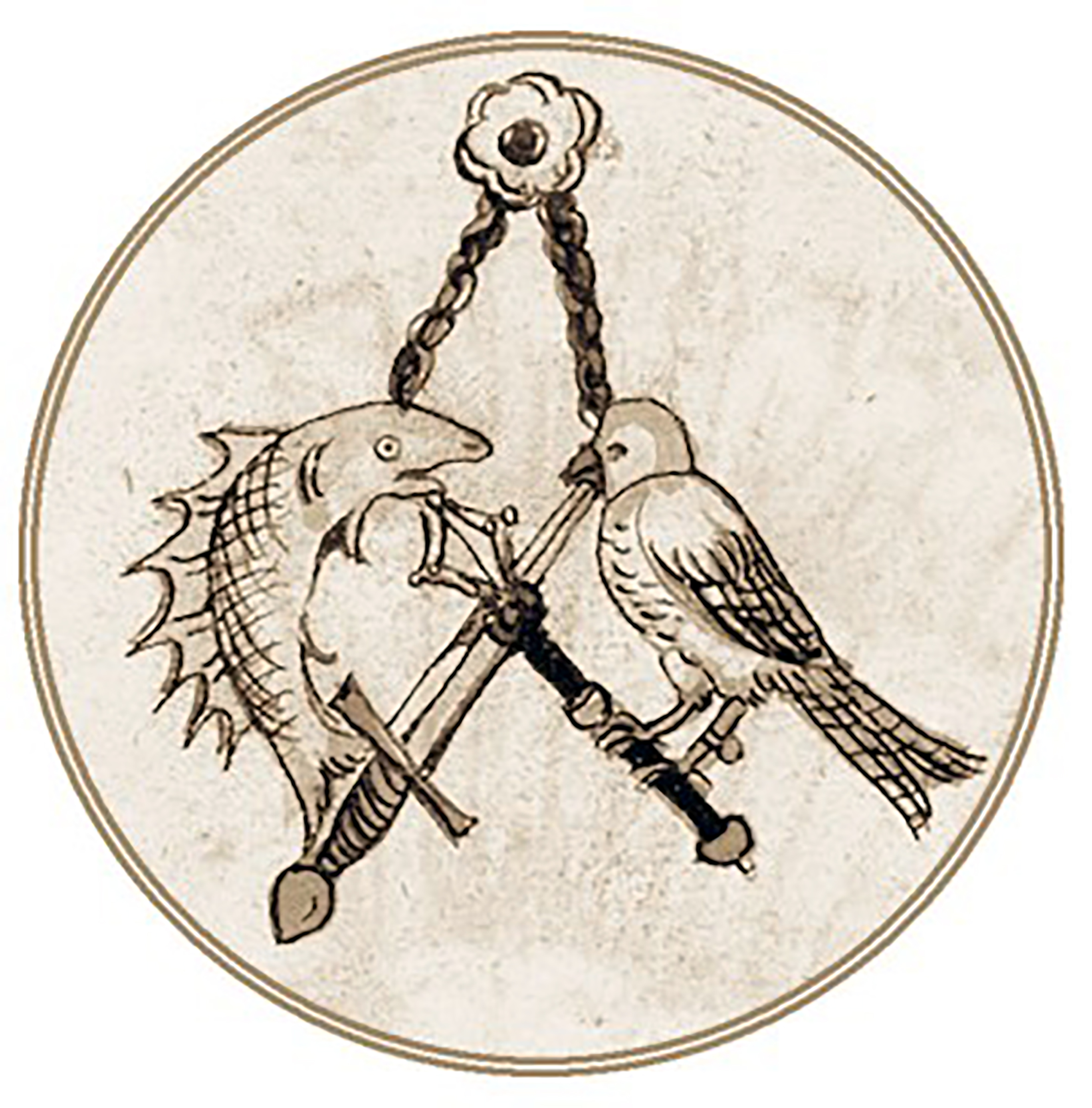 Logo - Gesellschaft zum Falken und Fisch
