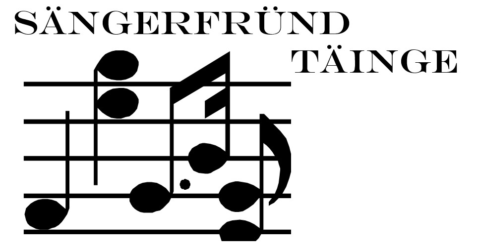 Logo - Sängerfründ Täinge