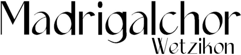 Logo - Madrigalchor Wetzikon