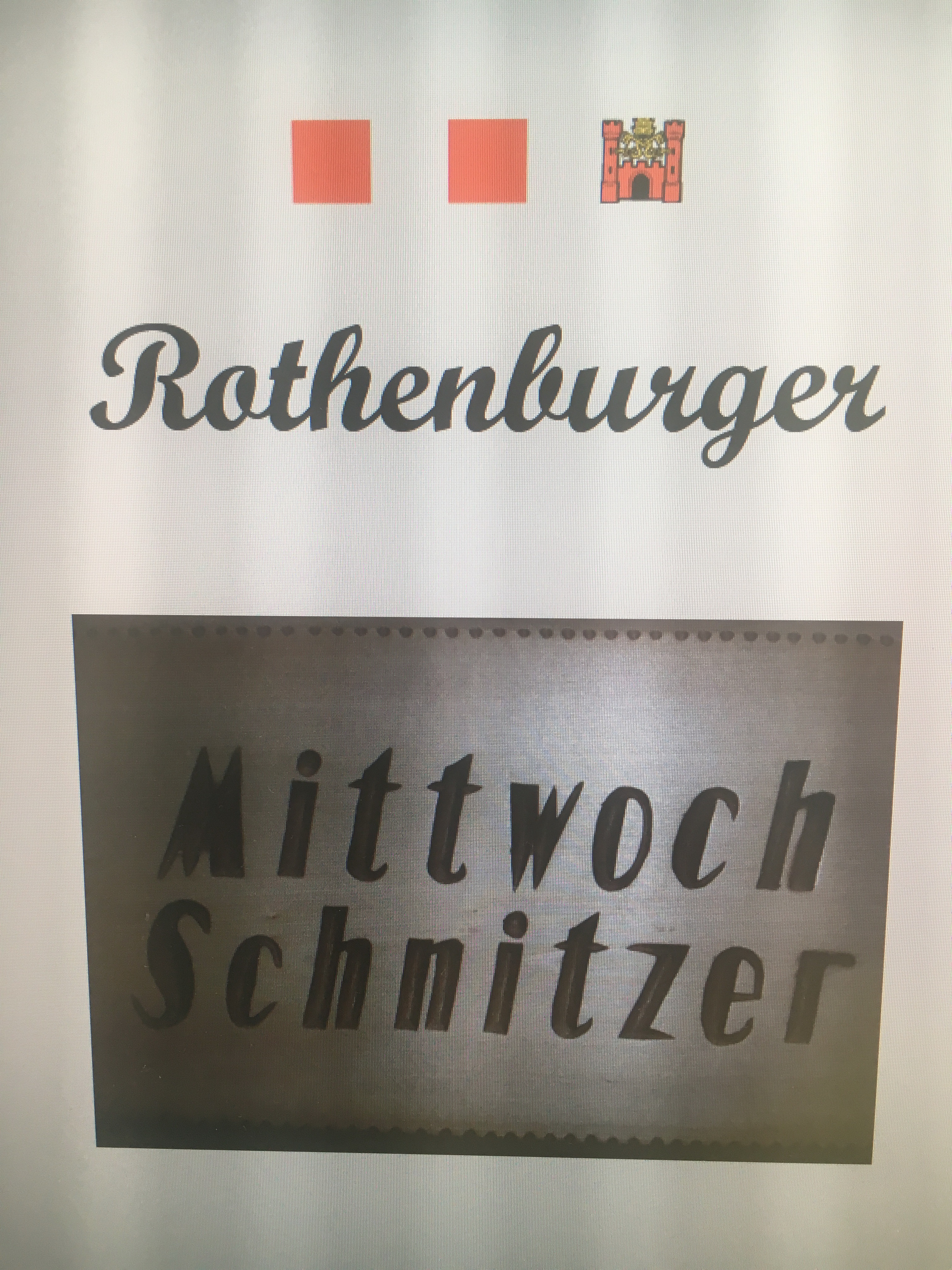 Logo - Rothenburger MittwochSchnitzer