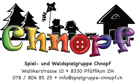 Logo - Spiel- und Waldspielgruppe Chnopf