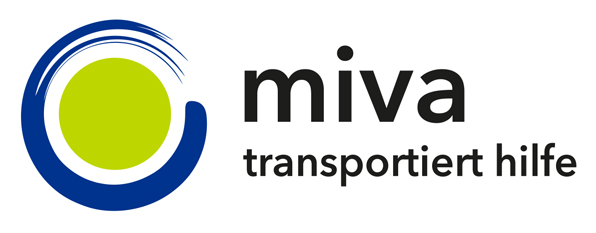 Logo - miva transportiert hilfe