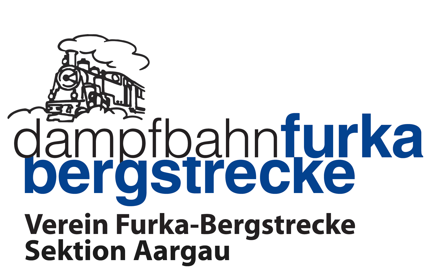 Logo - Verein Furka-Bergstrecke, Sektion Aargau