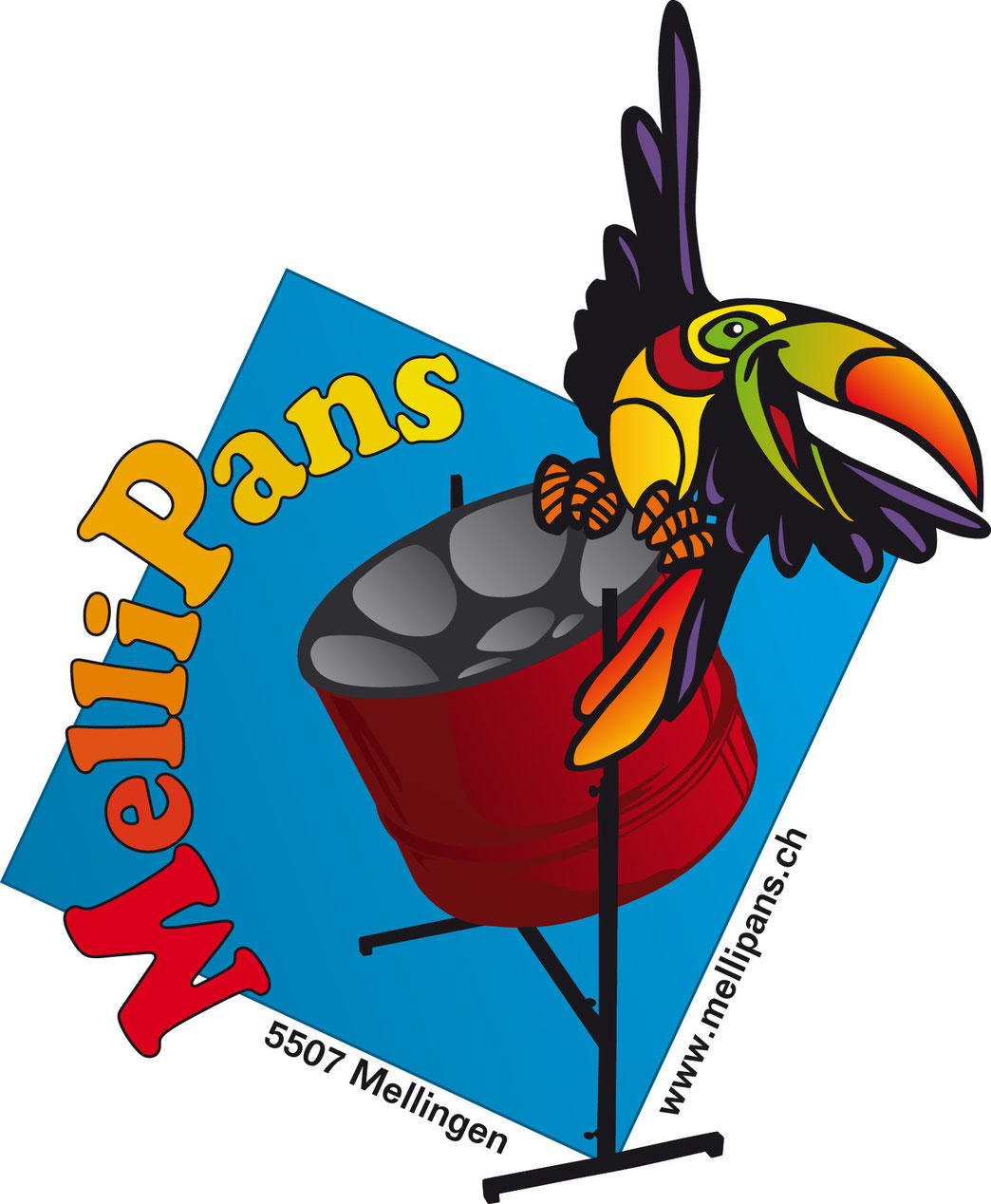 Logo - MelliPans - Steelband