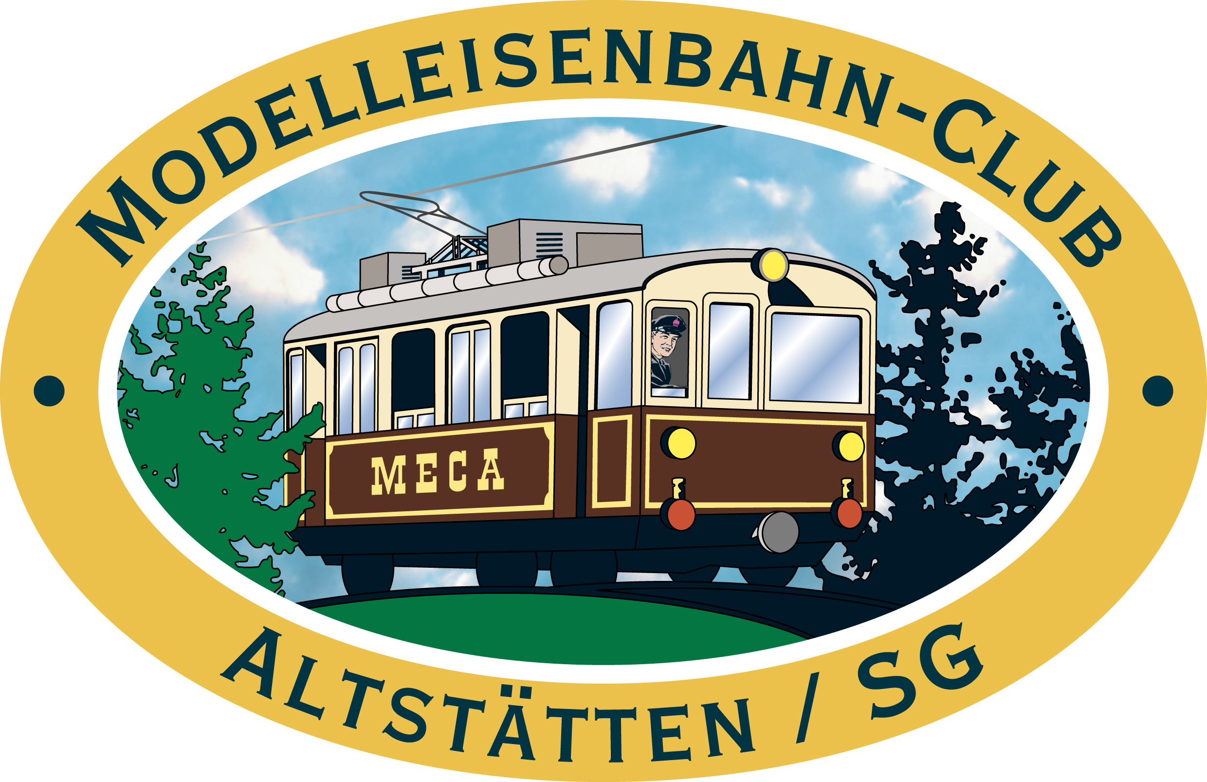 Logo - MECA Modelleisenbahn Club Altstätten